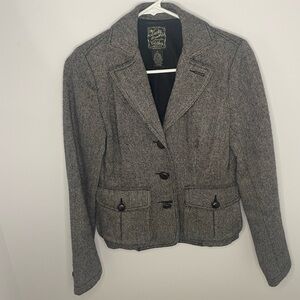 Lucky Brand Wool Tweed Blazer Women’s Size Small